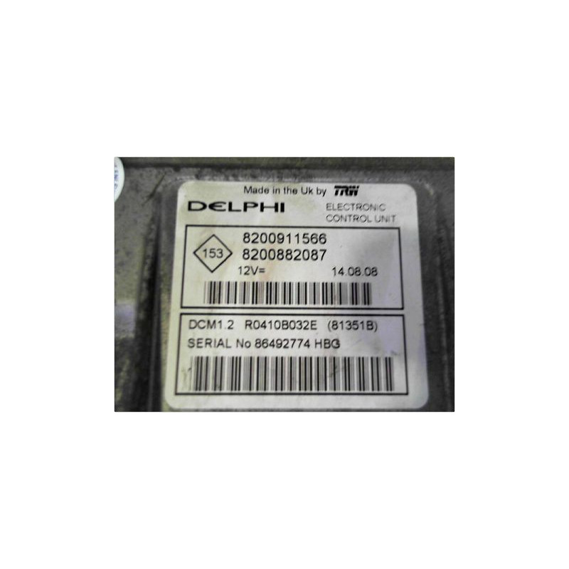CALCULATEUR MOTEUR RENAULT TWINGO II 07-11