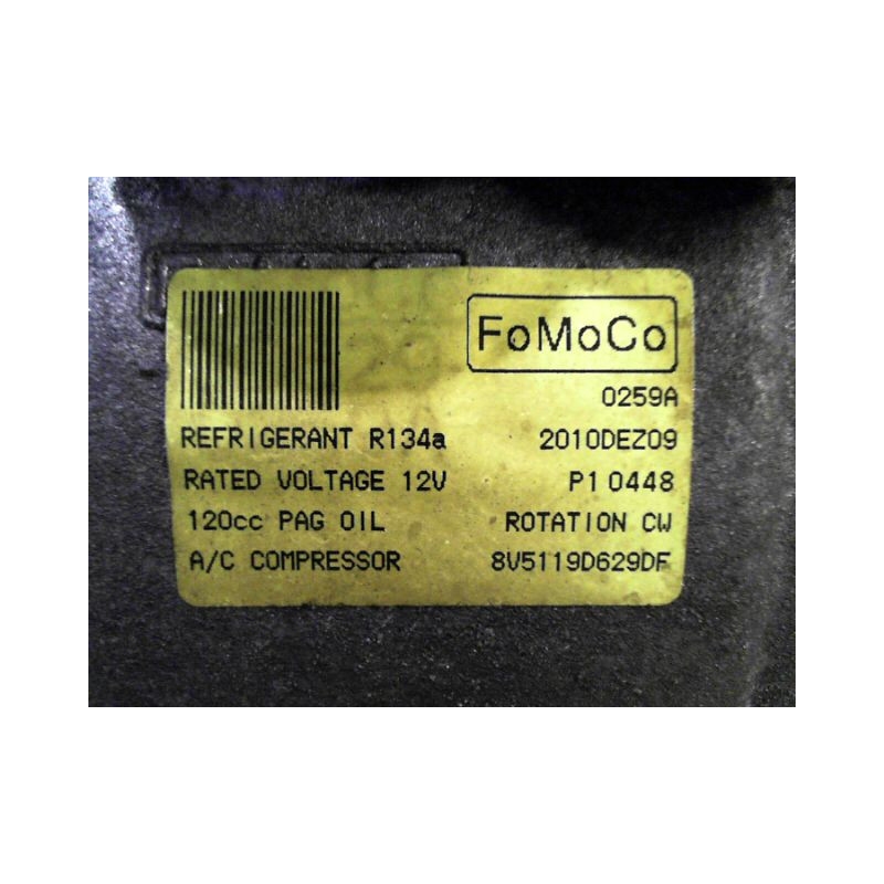 COMPRESSEUR AIR CONDITIONNE FORD FIESTA 2008-