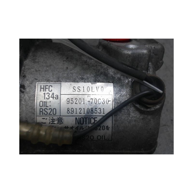 COMPRESSEUR AIR CONDITIONNE SUZUKI WAGON-R
