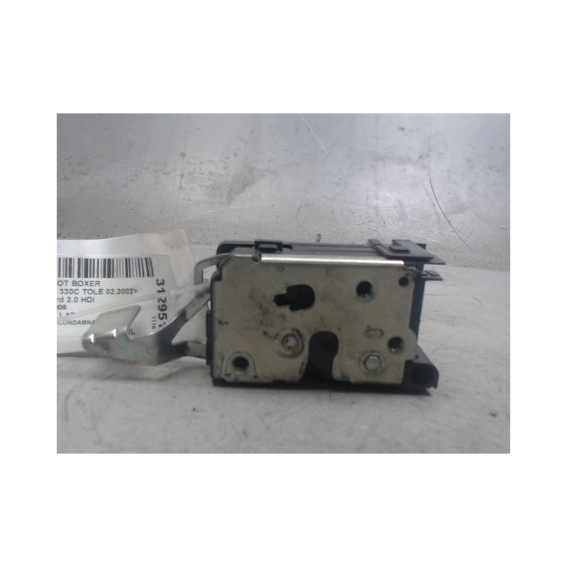 SYSTEME CONDAMNATION AVANT DROIT PEUGEOT BOXER 330C TOLE 2002-