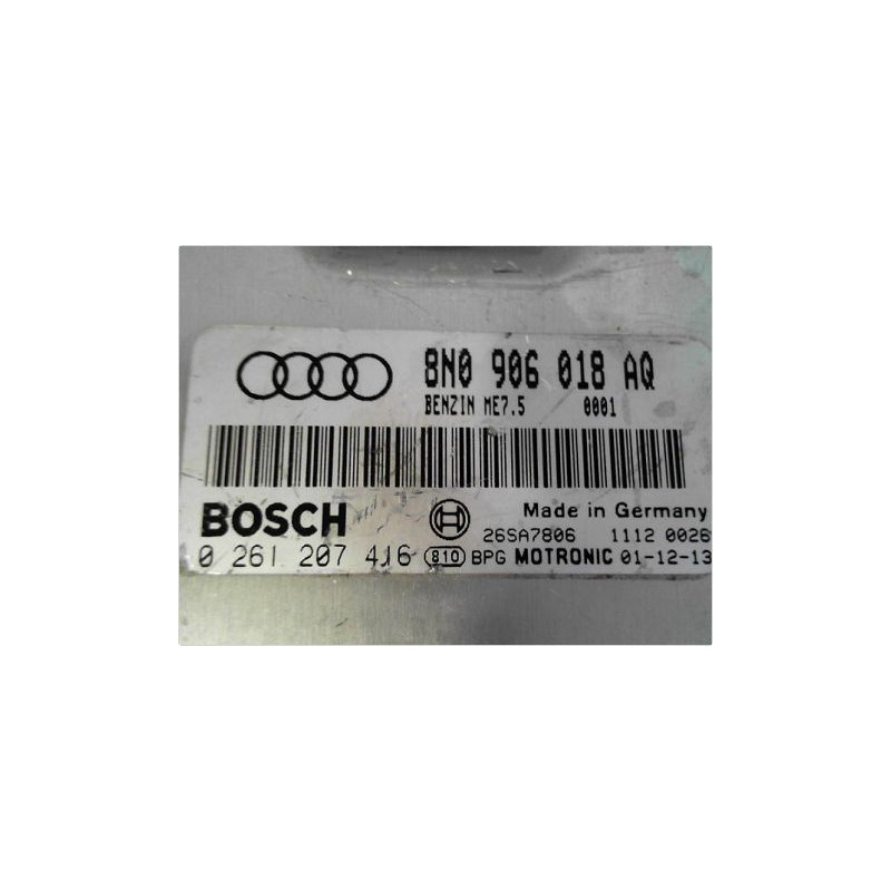 CALCULATEUR MOTEUR AUDI TT COUPE 98-2006