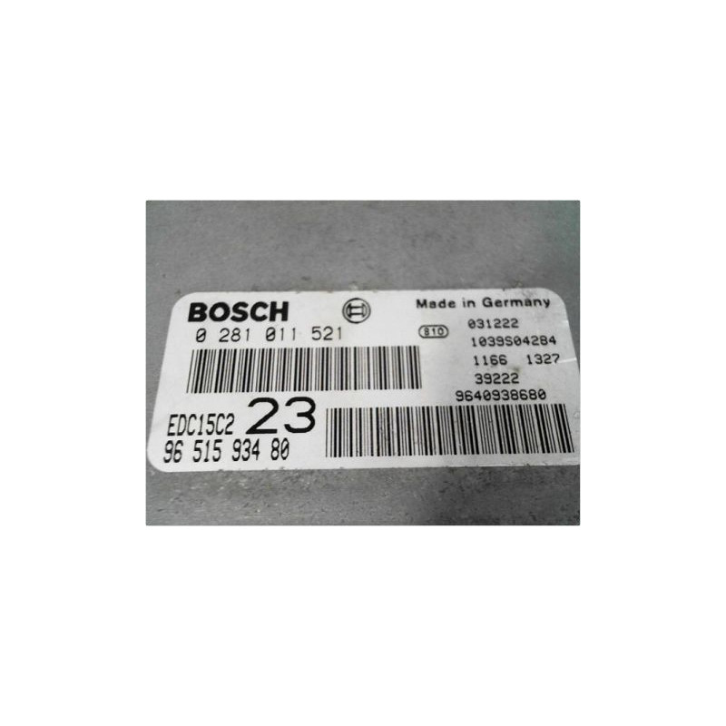 CALCULATEUR MOTEUR CITROEN XSARA PICASSO 99-10