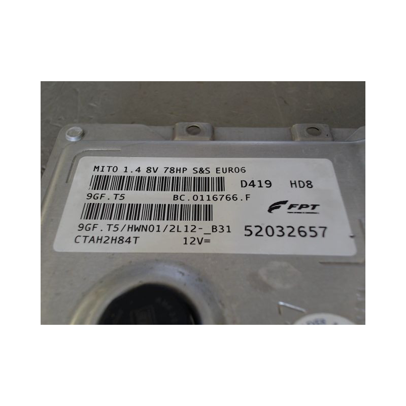 CALCULATEUR MOTEUR ALFA ROMEO MITO