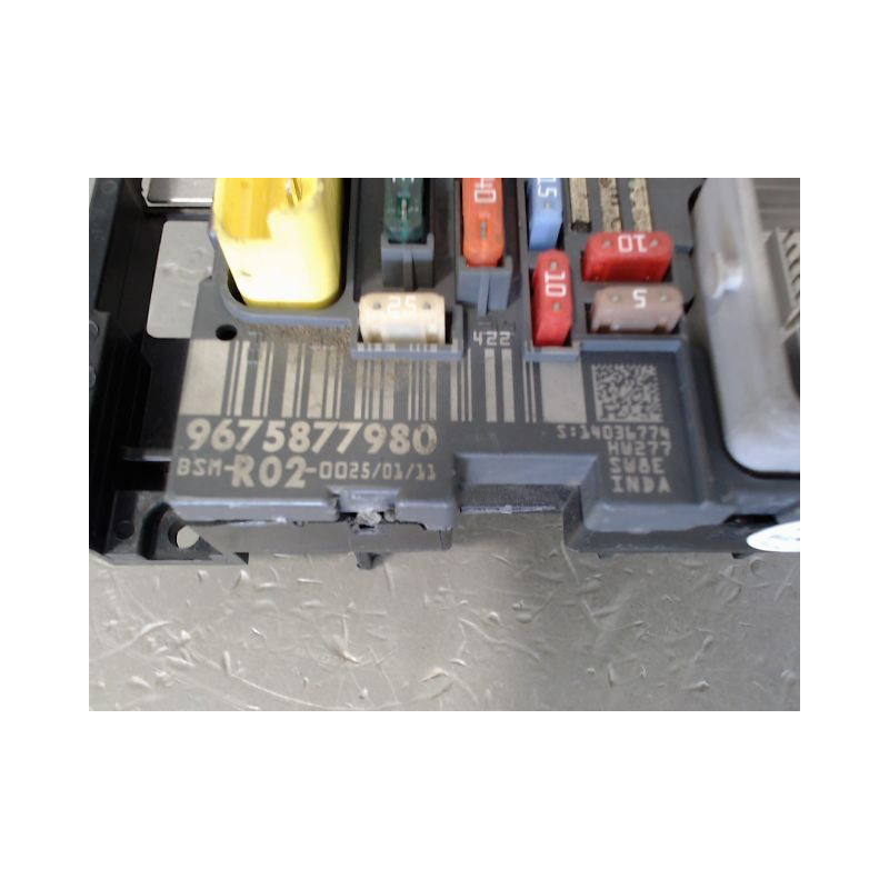 BOITE A FUSIBLES CITROEN GRAND C4 PICASSO