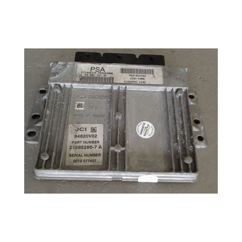 CALCULATEUR MOTEUR CITROEN XSARA PICASSO 99-10
