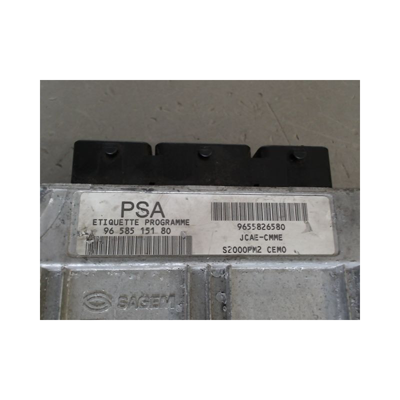 CALCULATEUR MOTEUR CITROEN XSARA PICASSO 99-10