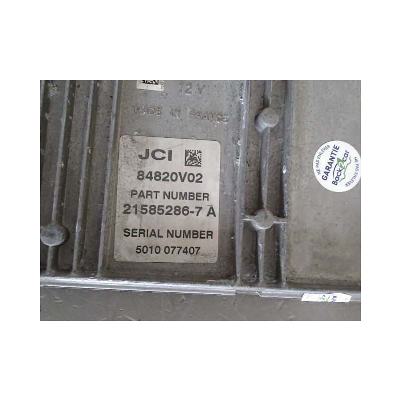 CALCULATEUR MOTEUR CITROEN XSARA PICASSO 99-10