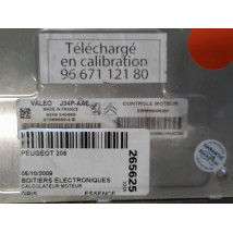 CALCULATEUR MOTEUR PEUGEOT 206