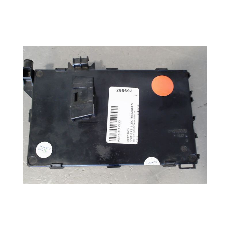 BOITIER GESTION HABITACLE RENAULT CLIO