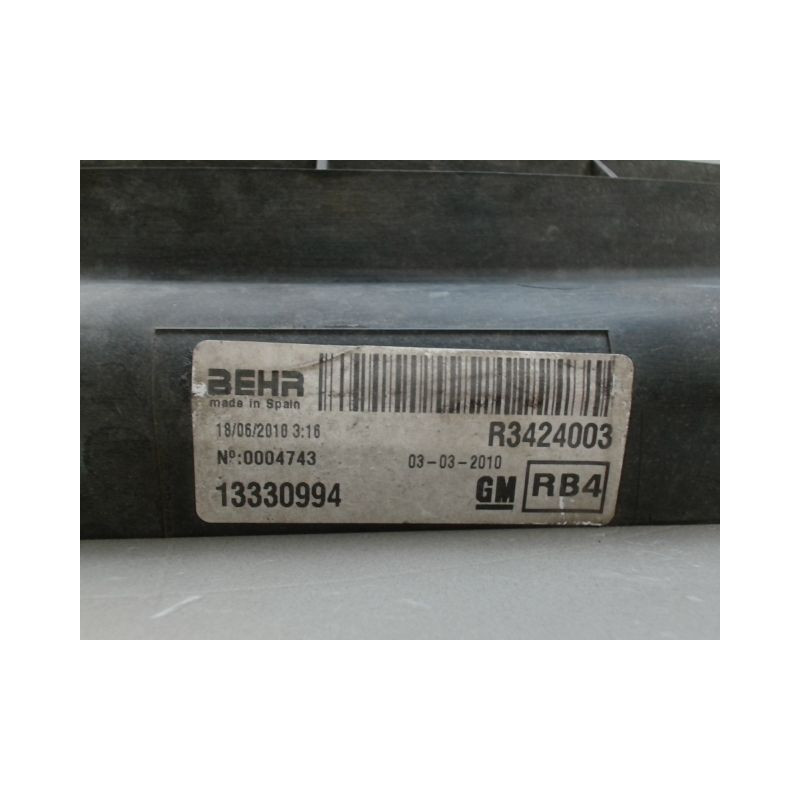 MOTEUR VENTILATEUR RADIATEUR OPEL MERIVA
