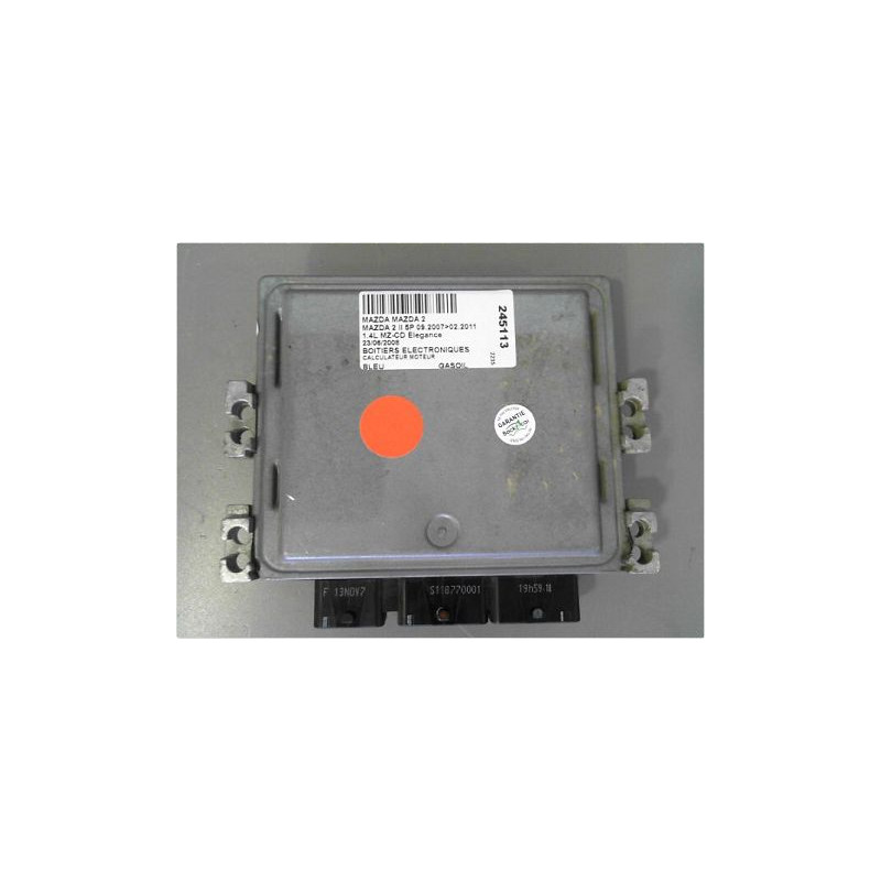 CALCULATEUR MOTEUR MAZDA MAZDA 2 II 2007-2011