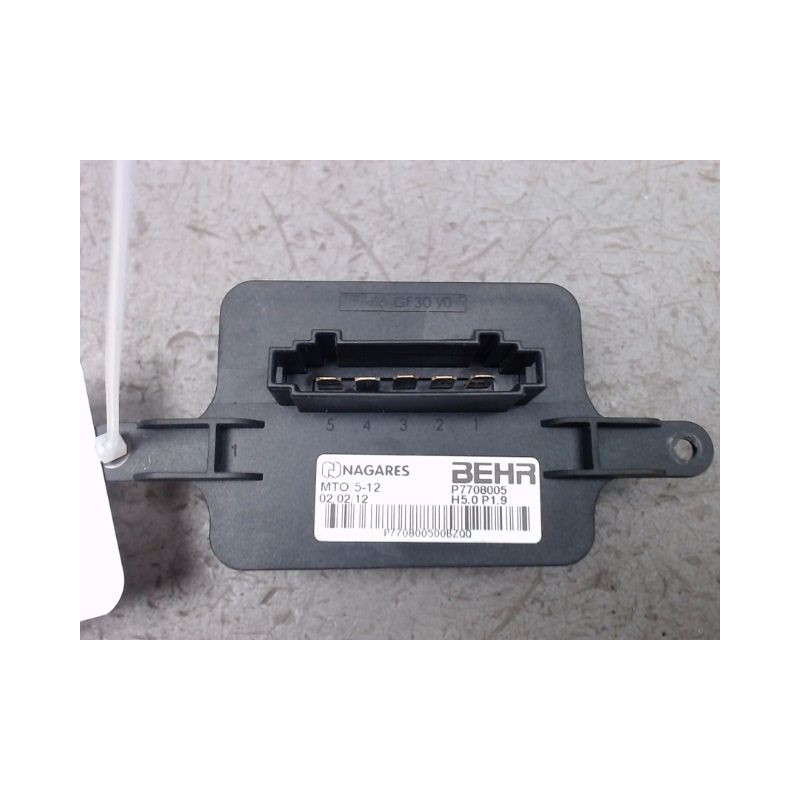 RESISTANCE DE CHAUFFAGE PEUGEOT 5008 2009-