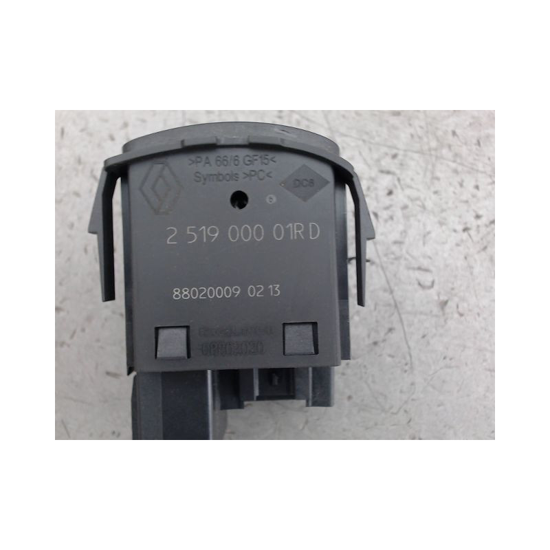 COMMANDE RÉGLAGE HAUTEUR DE PHARE RENAULT CLIO