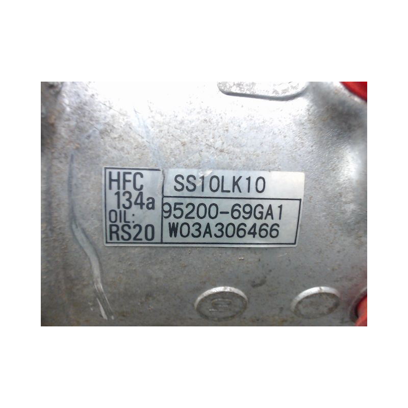 COMPRESSEUR AIR CONDITIONNE SUZUKI WAGON-R