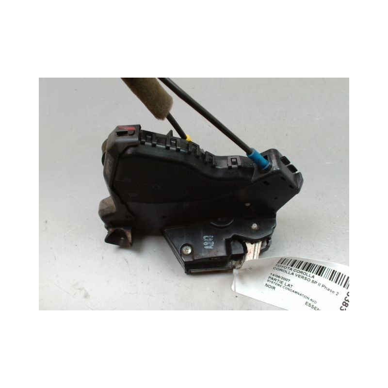 SYSTEME CONDAMNATION AVANT DROIT TOYOTA COROLLA VERSO II Phase 2 2007-2009
