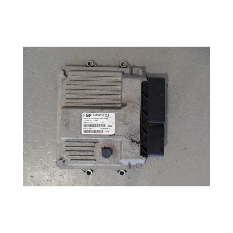 CALCULATEUR MOTEUR OPEL CORSA III Phase 2 (C) 2003-2006