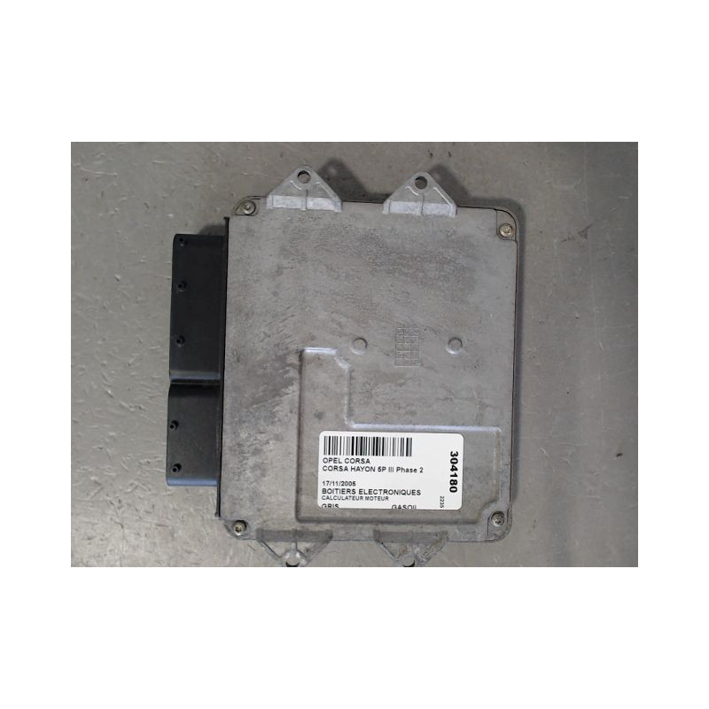 CALCULATEUR MOTEUR OPEL CORSA III Phase 2 (C) 2003-2006