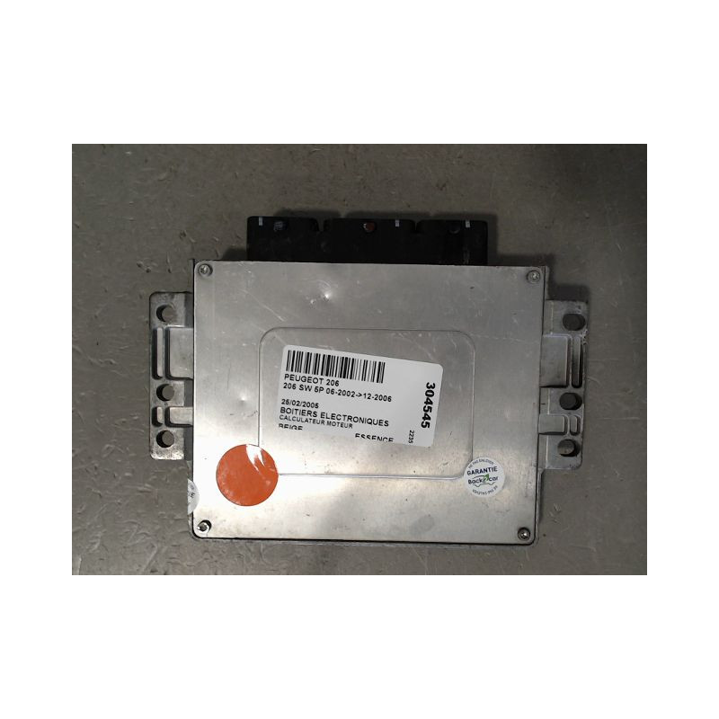 CALCULATEUR MOTEUR PEUGEOT 206 SW 2002-2006