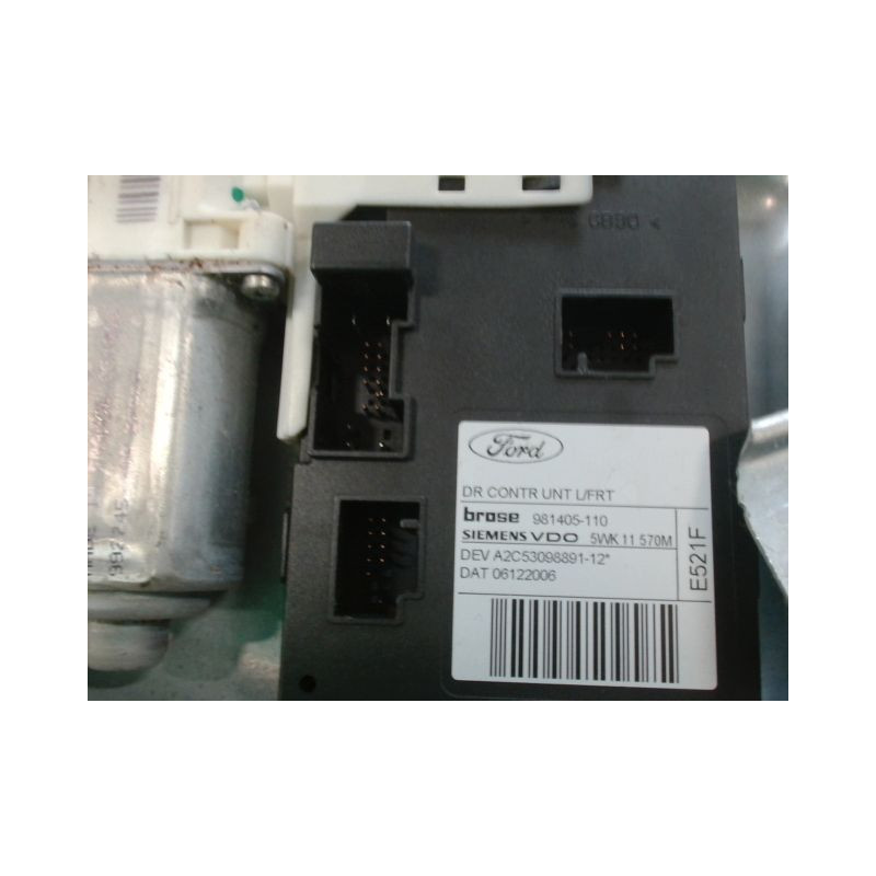 MECANISME+MOTEUR LEVE-GLACE AVANT GAUCHE FORD FOCUS CMAX MONOSP. I Phase 1 2003-2007