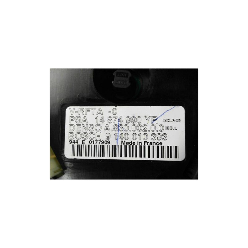 COMMANDE DE CHAUFFAGE CITROEN C8 2002-2014