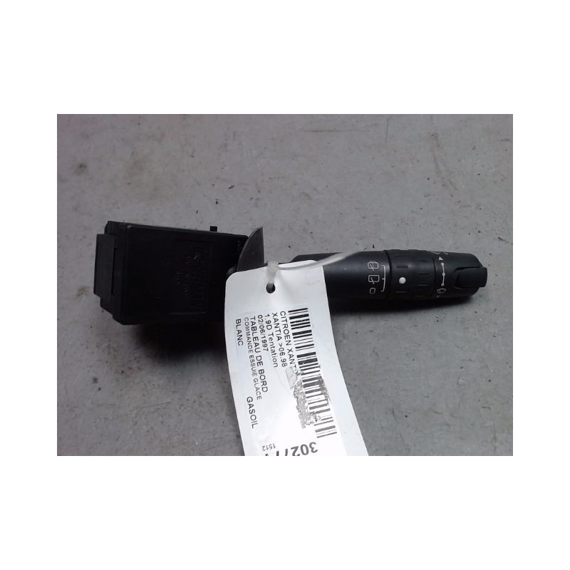 COMMANDE ESSUIE GLACE CITROEN XANTIA -98