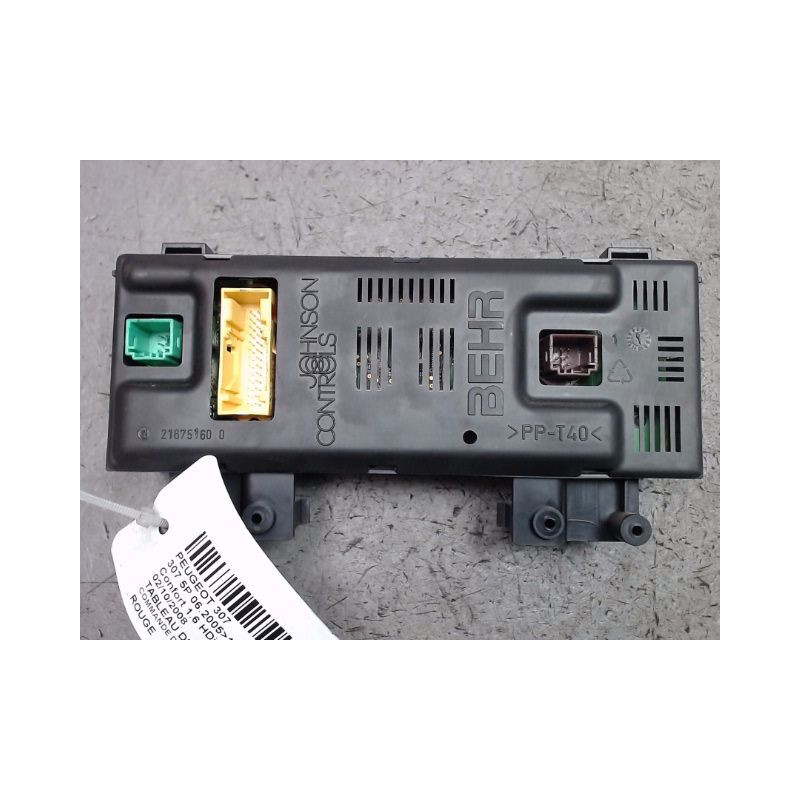 COMMANDE DE CHAUFFAGE PEUGEOT 307 2005-2007