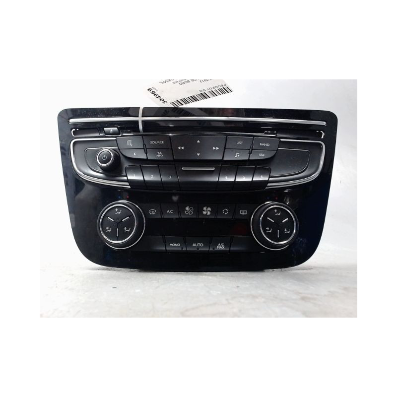 COMMANDE DE CHAUFFAGE PEUGEOT 508
