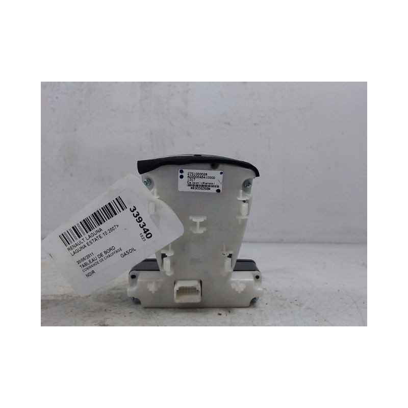 COMMANDE DE CHAUFFAGE RENAULT LAGUNA ESTATE 2007-