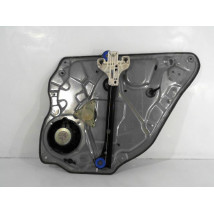 MECANISME+MOTEUR LEVE-GLACE ARRIERE GAUCHE VOLKSWAGEN POLO 2005-