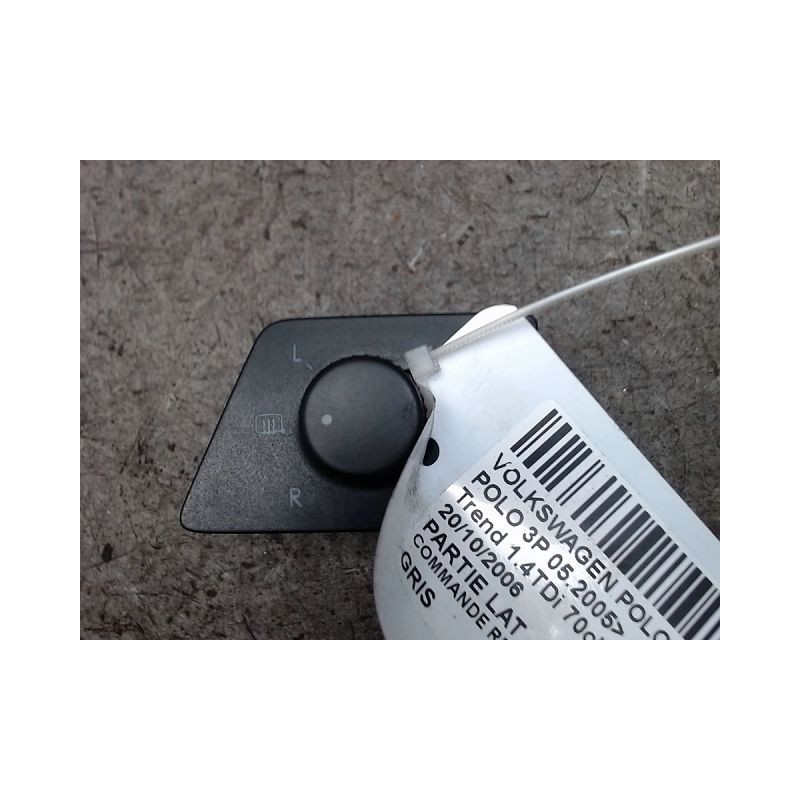 COMMANDE RETROVISSEUR EXTERIEUR ELECTRIQUE VOLKSWAGEN POLO 2005-