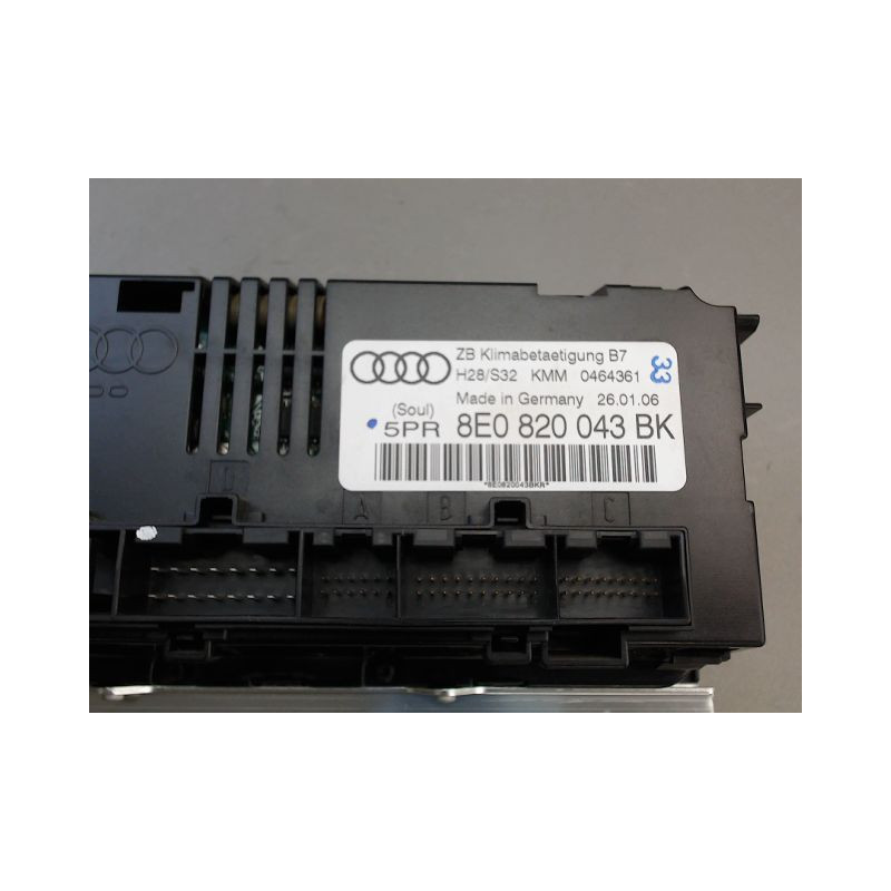 COMMANDE DE CHAUFFAGE AUDI A4
