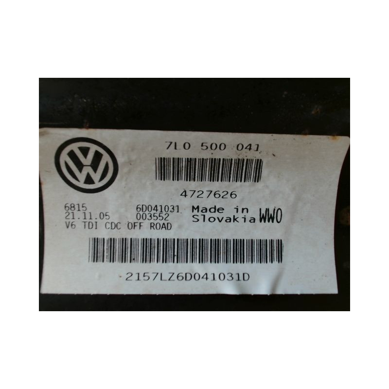 BERCEAU ARRIERE VOLKSWAGEN TOUAREG