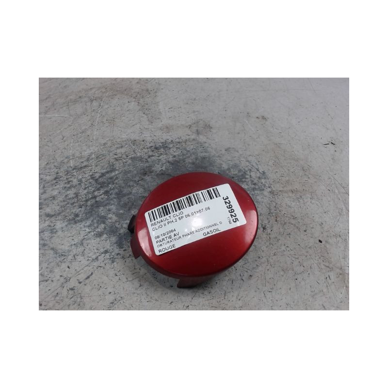 OBTURATEUR PHARE ADDITIONNEL PARE-CHOC AVD RENAULT CLIO II PH.2 01-06