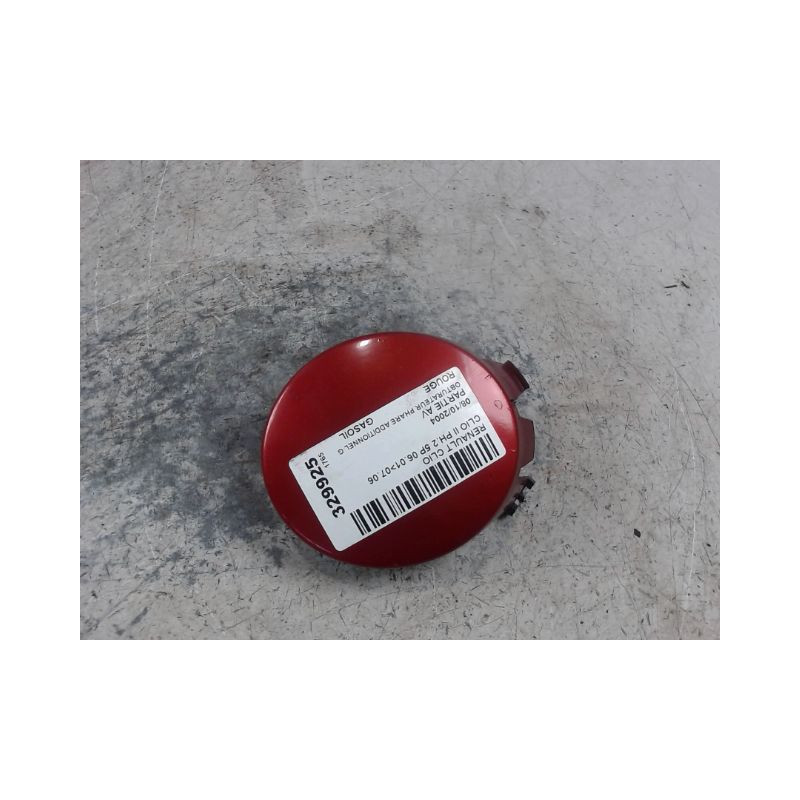 OBTURATEUR PHARE ADDITIONNEL PARE-CHOC AVG RENAULT CLIO II PH.2 01-06