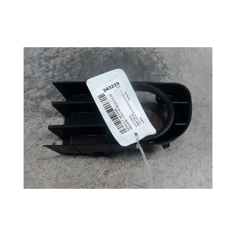 OBTURATEUR PHARE ADDITIONNEL PARE-CHOC AVG RENAULT MEGANE II PH1 02-05