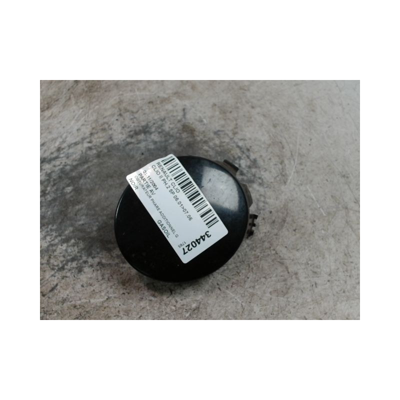OBTURATEUR PHARE ADDITIONNEL PARE-CHOC AVG RENAULT CLIO II PH.2 01-06