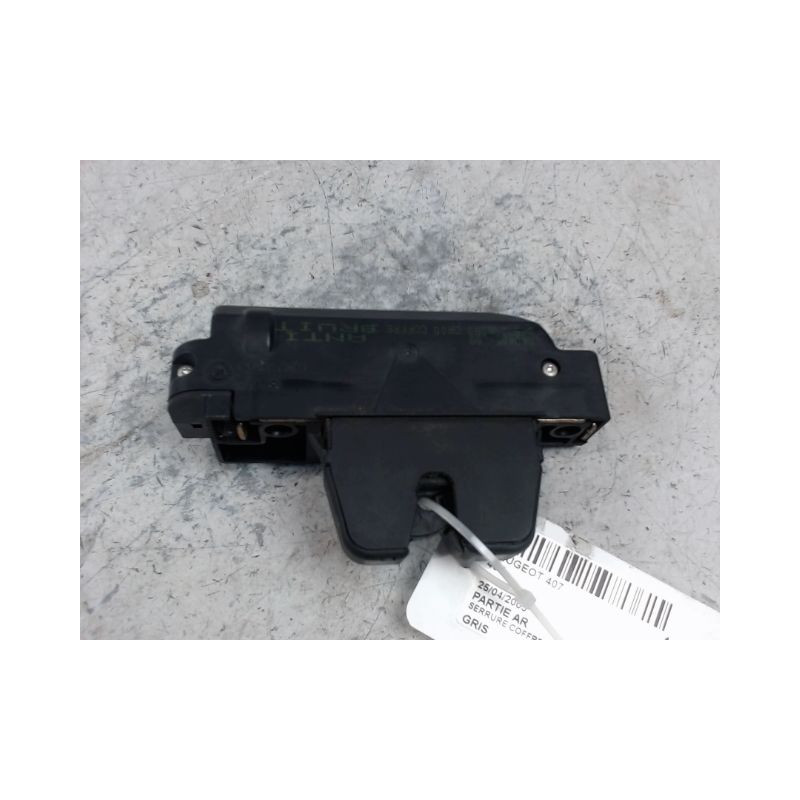 SERRURE COFFRE ARRIERE PEUGEOT 407