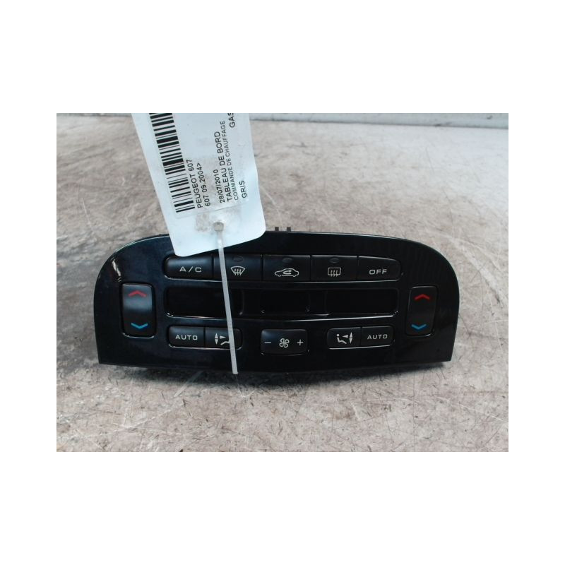 COMMANDE DE CHAUFFAGE PEUGEOT 607 2004-