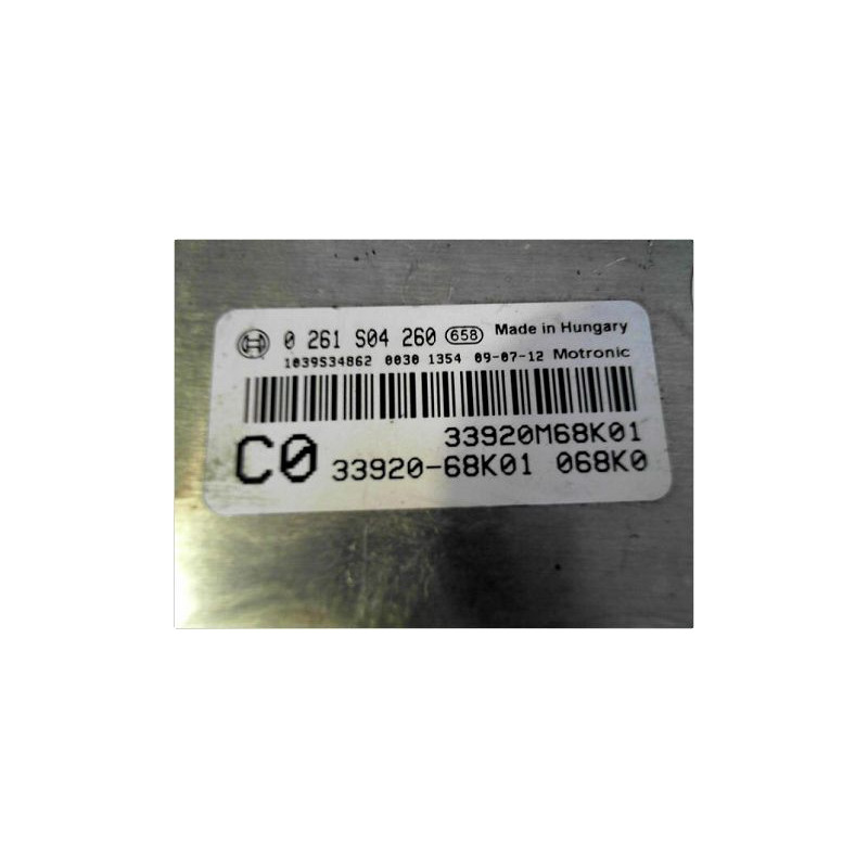 CALCULATEUR MOTEUR SUZUKI ALTO 09-