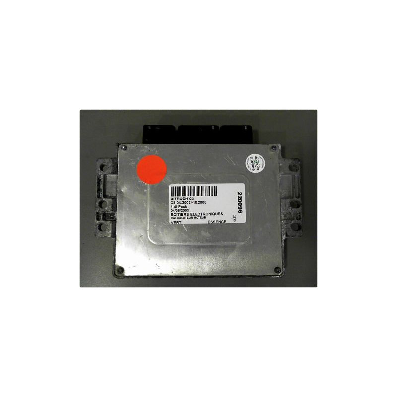CALCULATEUR MOTEUR CITROEN C3 2002-2005