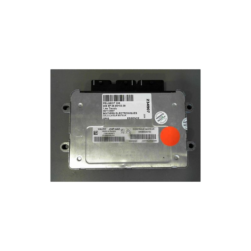 CALCULATEUR MOTEUR PEUGEOT 206 98-09