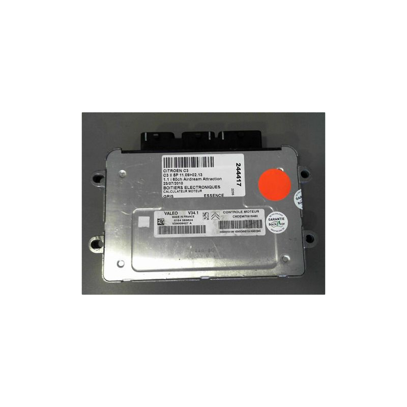 CALCULATEUR MOTEUR CITROEN C3 II 09-13