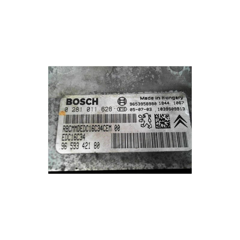 CALCULATEUR MOTEUR PEUGEOT 206 CC 2000-2007