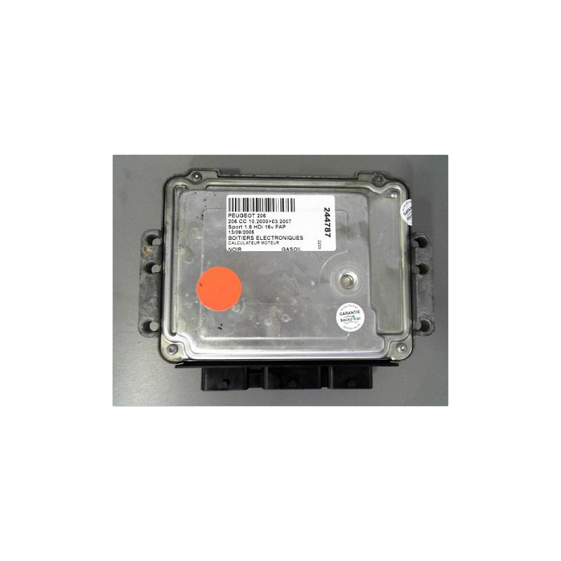 CALCULATEUR MOTEUR PEUGEOT 206 CC 2000-2007
