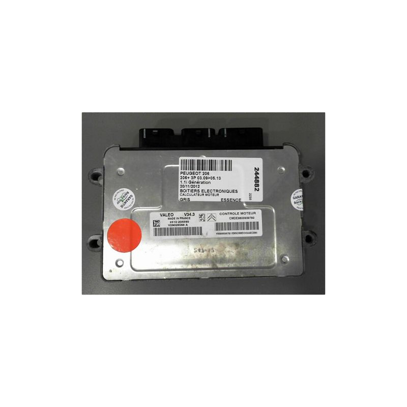 CALCULATEUR MOTEUR PEUGEOT 206+ 09-13