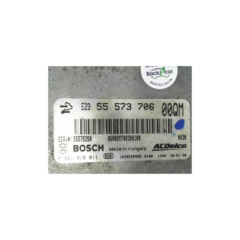 CALCULATEUR MOTEUR OPEL CORSA (D) 06-10