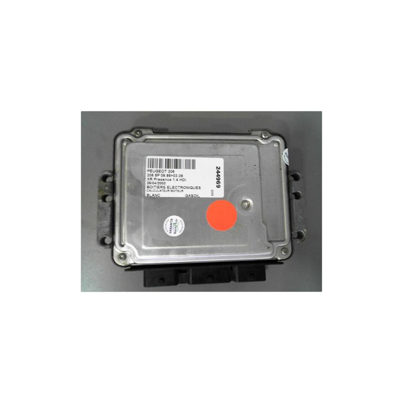 CALCULATEUR MOTEUR PEUGEOT 206 98-09