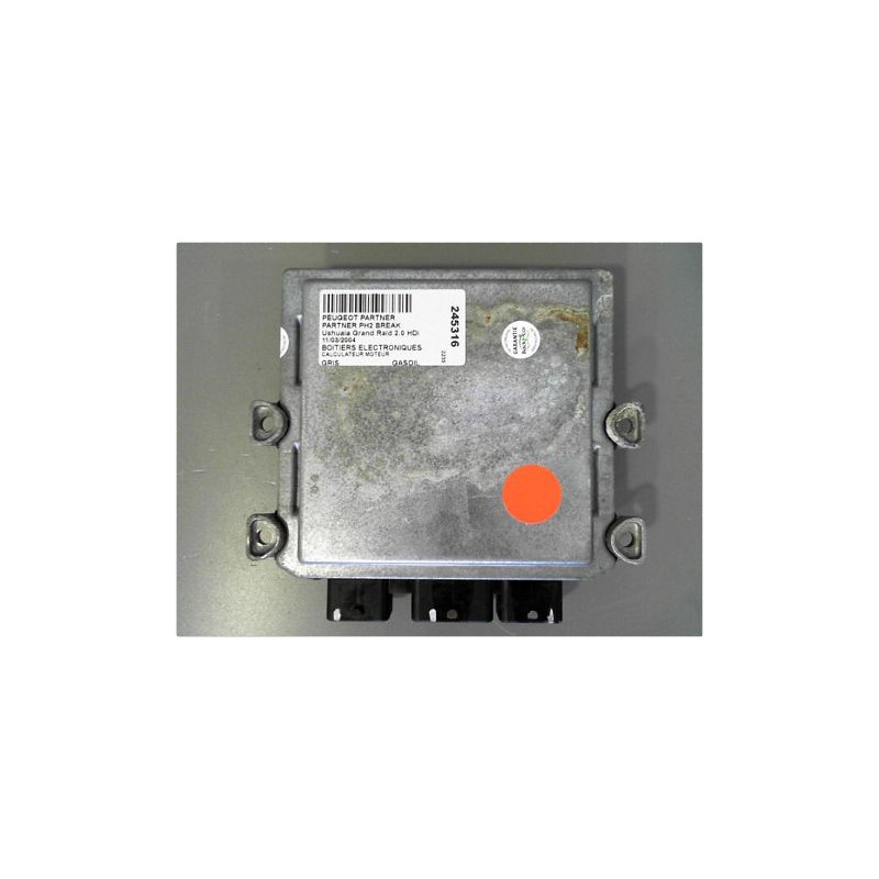CALCULATEUR MOTEUR PEUGEOT PARTNER PH2 BREAK 02-08
