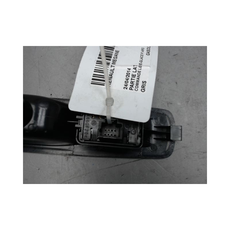 COMMANDE LEVE-GLACE PORTE ARG RENAULT MEGANE