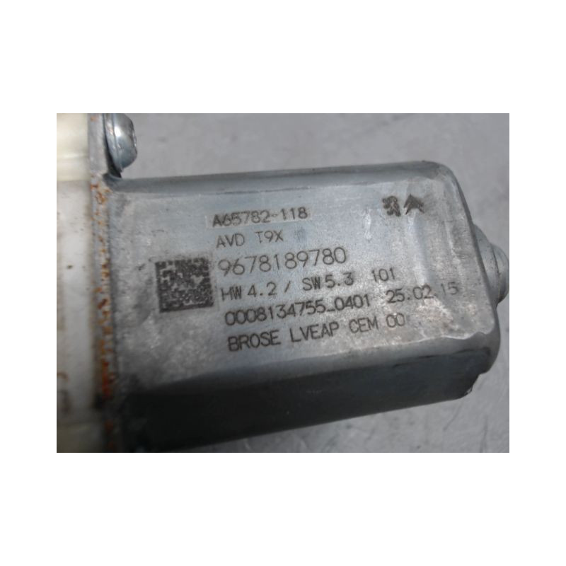 MECANISME+MOTEUR LEVE-GLACE AVANT DROIT PEUGEOT 308